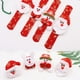 thumbnail image 1 of 4 Uds pulseras navideñas a presión Papá Noel muñeco de nieve pulseras de renos pulseras de bofetada regalo de fiesta de Navidad para niños y adultos, 1 of 7