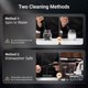 thumbnail image 5 of Espumador de leche eléctrico recargable con velocidad variable y batidor doble desmontable con pantalla de potencia y carga USB-C para latte cappuccino matcha y batidos de proteínas, 5 of 7