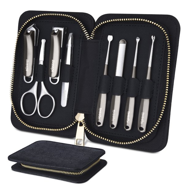 High End Grooming Manicure kit for Men and Women 8 in 1 Professional