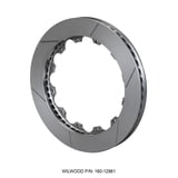 Wilwood Rotor-SRP48 SPC-37-LH-BLK-Drill 12.44 x 1.19 - 12 on 7.00in