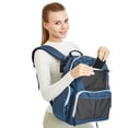 thumbnail image 2 of High Capacity Backpack Diaper Bags,Waterproof Nylon Baby Changing Bags, and Mom-and-Baby Bags with a Thermos Pocket set, 2 of 8