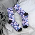 thumbnail image 5 of KLL Skull star crystal Print Cool Socks Men's Women's Crew Socks Funny Crazy Novelty Stockings, 5 of 6