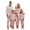 White Heart, variant on Valentines Day Matching Family Pajamas Set Love Heart Pattern Family Matching Outfits