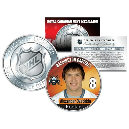 - 2005-06 ALEXANDER OVECHKIN Royal Canadian Mint Medallion NHL Rookie Coin