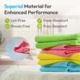 thumbnail image 2 of Microfiber Cleaning Cloth 220GSM, Pack of 10, Size:12" x 12", Ultra-Soft, High-Density Non-Abrasive Cleaning Towels for Cars, Glass, Kitchen, Reusable Rags,, 2 of 6