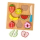 thumbnail image 4 of Rompecabezas de madera para cortar, juguete de aprendizaje Montessori, juguete de cocina de madera para cortar fruta, 4 of 9