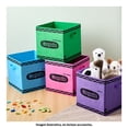 thumbnail image 5 of Cubo Crayola de Tela con Asas para Almacenamiento, 5 of 5