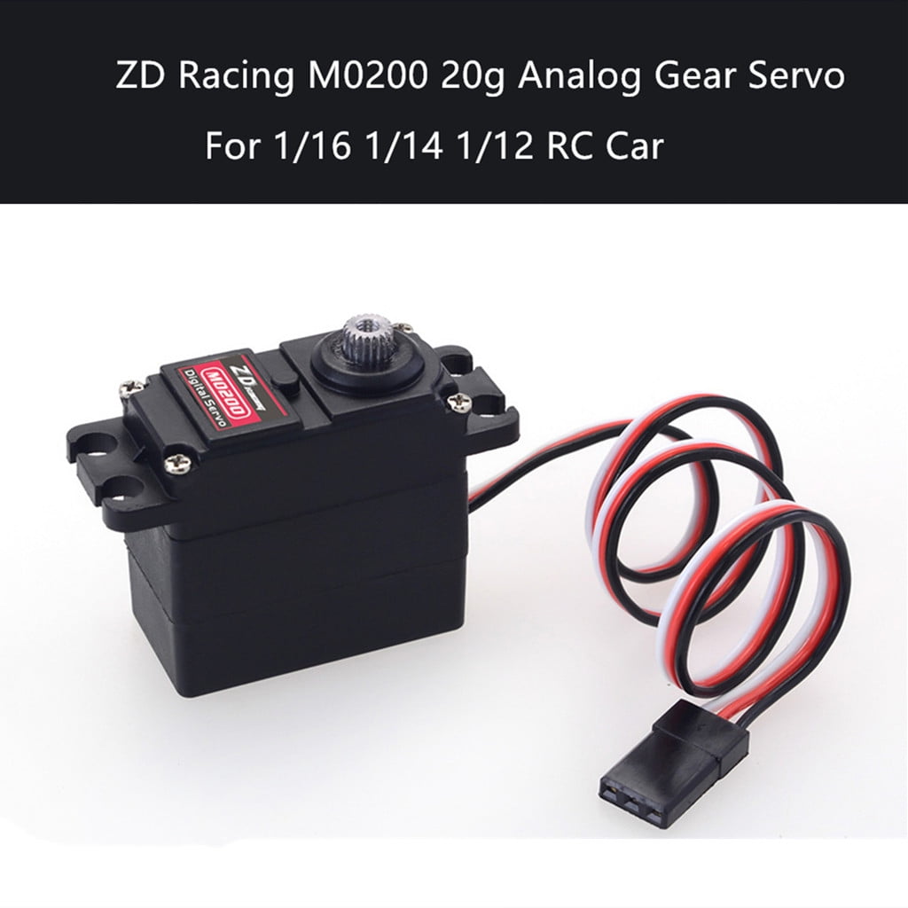 ZD Racing M0200 20g Analog Gear Servo 3.5kg Torque For 1/16 1/14 1/12