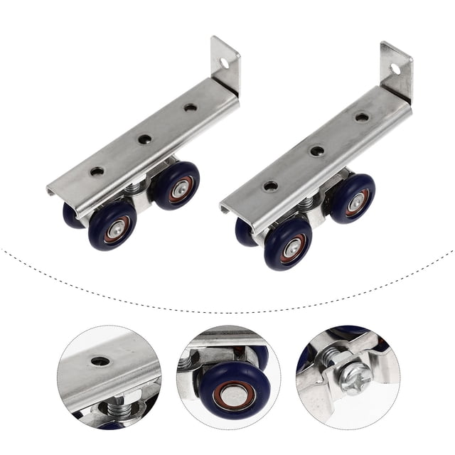 BESTYASH 1Jgo Rodillos Para Puertas Corredizas Y Ventana Con Estructura De Aluminio