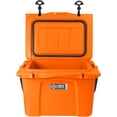 thumbnail image 4 of Cubix Outdoors Viva 25 QT Portable Insulated Hard Cooler - Fits 30 Cans - Zesty Orange, 4 of 6