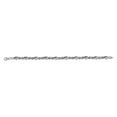 thumbnail image 2 of Dimaya Fine Jewelry 14K White Gold Stamped Heart 7.25 inch Bracelet, 2 of 5