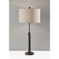thumbnail image 5 of Adesso Barton Table Lamp Antique Bronze Oatmeal Linen, 5 of 6