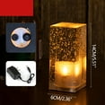 thumbnail image 3 of Night Light Crystal Light Crystal Night Light Bar Desk Lamp LED Rechargeable Crystal Lamp Restaurant Ktv Bedside Lamp Small Night Light Decorative Table Lamp, 3 of 3