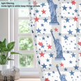 thumbnail image 4 of Statue Liberty with Stars Sheer Curtains Grommet Drapes Light Filtering for Bedroom Living Room 2 Panels 52" x 63", 4 of 7
