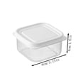 thumbnail image 2 of 200ml mini food storage container with lid for meal prep small plastic fresh keeping box for refrigerator,microwave safe lunch container for vegetables and fruit airtight sealed container, 2 of 7
