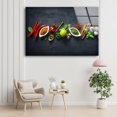 thumbnail image 4 of HelloGlass Spices Kitchen Wall Art Tempered Glass Wall Art Spices Wall Art Modern Decor Glass Printing Wall Art Tempered Glass Panel Kitchen Wall Decor 24x16inch, 4 of 8
