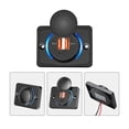 thumbnail image 4 of 12V Power Adapter Dual USB Car Charger Car Cigarette Lighter Socket For Marine Motorcycle Boat RV Modification Charger ,Variety of Features, 4 of 6