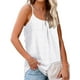 thumbnail image 4 of Moda mujer verano Casual tirantes telescópicos Color sólido Tops Sling chaleco Pompotops  qyievc1474, 4 of 7