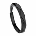 thumbnail image 1 of Anillo Ajustable para Pareja de Plata Italiana 925 Negro y Anillo para Hombre y Mujer Un Anillo Ligero y Lujoso para Amantes, 1 of 2