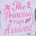 thumbnail image 5 of 4Pcs Newborn Infant Baby Girl 3 6 12 18 24M Clothes Set Romper Bodysuit+Pants Leggings Outfit, 5 of 7