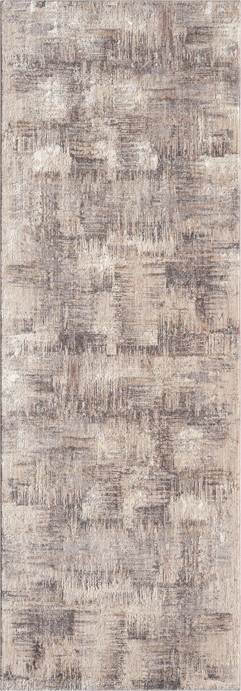 United Weavers Utopia Lorraine Contemporary Abstract Runner Rug, Grey, 2'7" x 7'2"