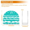 thumbnail image 3 of Napkin Holder Oceanic Adventure Thick U Shape Acrylic Non Slip Space Saving for Kitchen, 3 of 9