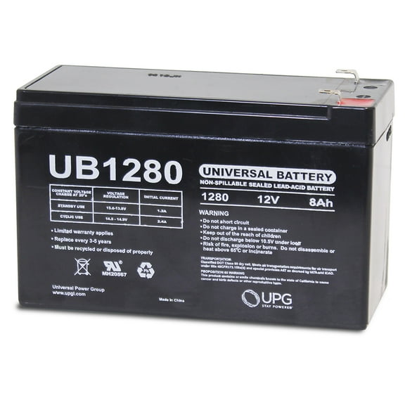 JohnLite CY-0112 12V 7Ah Spotlight Battery - This Is an AJC Brand Replacement