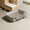 Gray#88, variant on High Wall Dog Potty Tray with Removable Grate, Splash-Proof Indoor Pet Toilet for Small and Medium Dogs, Anti-Skid Bottom Puppy Training Pad Holder, Easy to Clean Litter Box, Size is S