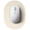 Creamy White, variant on PROMATTOO Small Mouse Pad for Laptop 2/4 Pack,Oval & Waterdrop,Vegan Leather Mini Travel Mouse Pad,Waterproof, Non-Slip