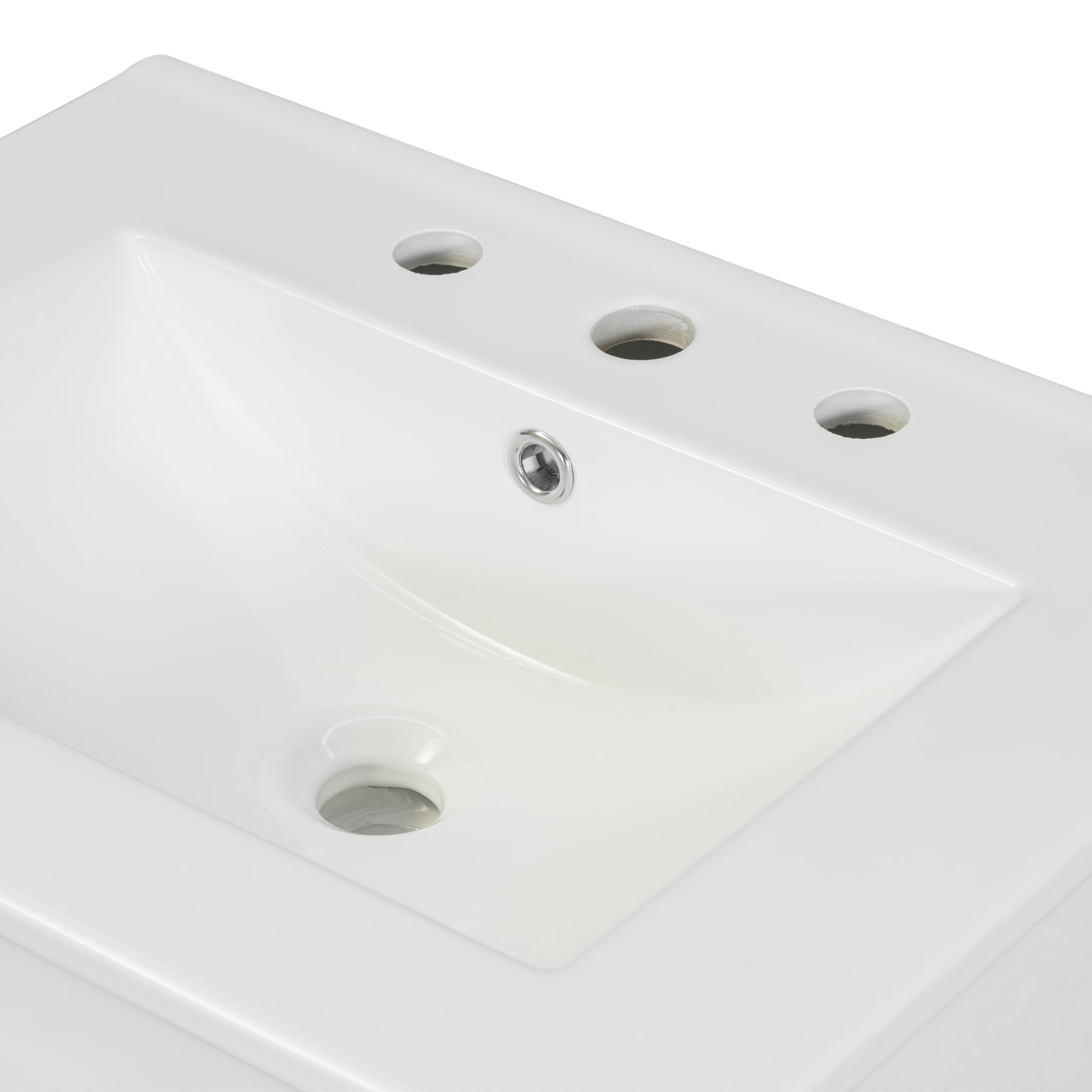 MAYEERTY 24" Bathroom Vanity Combo - With Ceramic Sink, Luxurious Space-Saving Design for Small Bathrooms