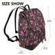 thumbnail image 2 of Balery Rose Mix Leopard 2 Mochila de Cuero para Mujeres, Gran Capacidad, Bolsa de Viaje Multifuncional, Mochila de Cuero y Bolsa de Hombro para Mujeres, 2 of 4