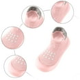 thumbnail image 5 of eileial Baby Sneakers Girls Boys Lightweight Breathable Mesh First Walkers,Pink 5, 5 of 5