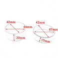 thumbnail image 3 of Motorcycle Up and Down Sleeve Cpper Rings for EX250 EX300 EX500 Ninja 250 Ninja300, 3 of 5