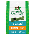 thumbnail image 1 of Greenies Fresh PETITE Oral Care Natural Dental Adult Dog Treats, 1 of 14