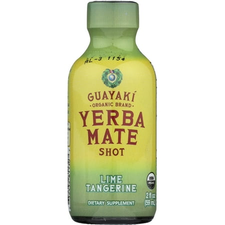 Guayaki Lime Energy Shot, 2 Fl Oz, 12 Ct