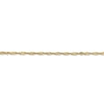 thumbnail image 5 of Auriga Fine Jewelry 14K Yellow Gold 1.70mm Singapore Chain Bracelet 8inch for Women, 5 of 6