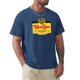 thumbnail image 1 of Camiseta con cuello redondo para hombre camisa de manga corta tops de algodón color negro, 1 of 7