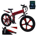 thumbnail image 1 of E-bike fat todoterreno Xforz Fat1000ProRed 1000W R26x4" 14Ah 21 Vel. Salpicadera Deportiva Marco Rojo Etiquetas Negro Ro, 1 of 1