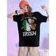 thumbnail image 1 of Camisetas con gráficos clásico para mujeres y adolescentes y niñas, playera de verano con estampado estéticoI'm A Wee Bit Irish Funny Irish Flag St Patricks Day Shirt Graphic Tees Short Sleeve Casua, 1 of 7