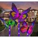 thumbnail image 1 of Luces solares para jardín de mariposas, paquete de 3 luces de estacas solares multicolores que cambian la luz de camino LED Namotu HMJM468, 1 of 7