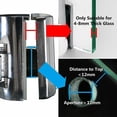 thumbnail image 5 of Ensemble de 4 Roulettes de Porte de Douche Double 23mm pour Porte de Douche Coulissante, 5 of 5