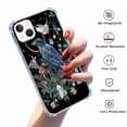 thumbnail image 2 of Night Crow and Moth Collage Case for iPhone 13 Mini,Aesthetic Art Design Pattern Soft TPU Bumper Case Cover, 2 of 5