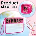 thumbnail image 2 of Bolsa de maquillaje Hillban Gymnasia Chenille Letter, 2 unidades, nailon, 2 of 6
