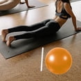 thumbnail image 6 of Small Pilates Ball Exercise Ball Heavy Duty 9 inch Slip Resistant Workout Ball Yoga Ball for Stability Fitness Home Gym Working Out Orange, 6 of 10