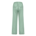 thumbnail image 3 of Fashnice Men Sweatpants Solid Trousers Drawstring Pants Casual Street Lounge Green XL, 3 of 9