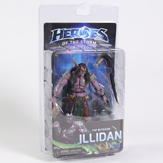 NECA - Colección de figuras Heroes of the Storm, Sylvanas, Tyrael, ilidan, NOVA rayner, 7 pulgadas zhangyuxiang unisex