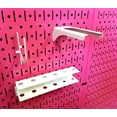 thumbnail image 6 of Wall Control Pack of Metal Peg Boards - Two 32-Inch Tall x 16-Inch Wide Colorful Pink Pegboard Wall Storage Panels, 6 of 6