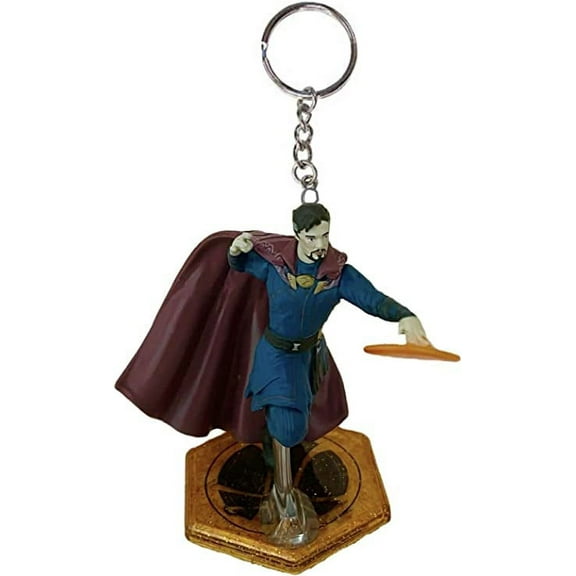 DoctorStrange Key Ring Keychain Pvc Figure Multiverse Of Madness Figurine Charm New