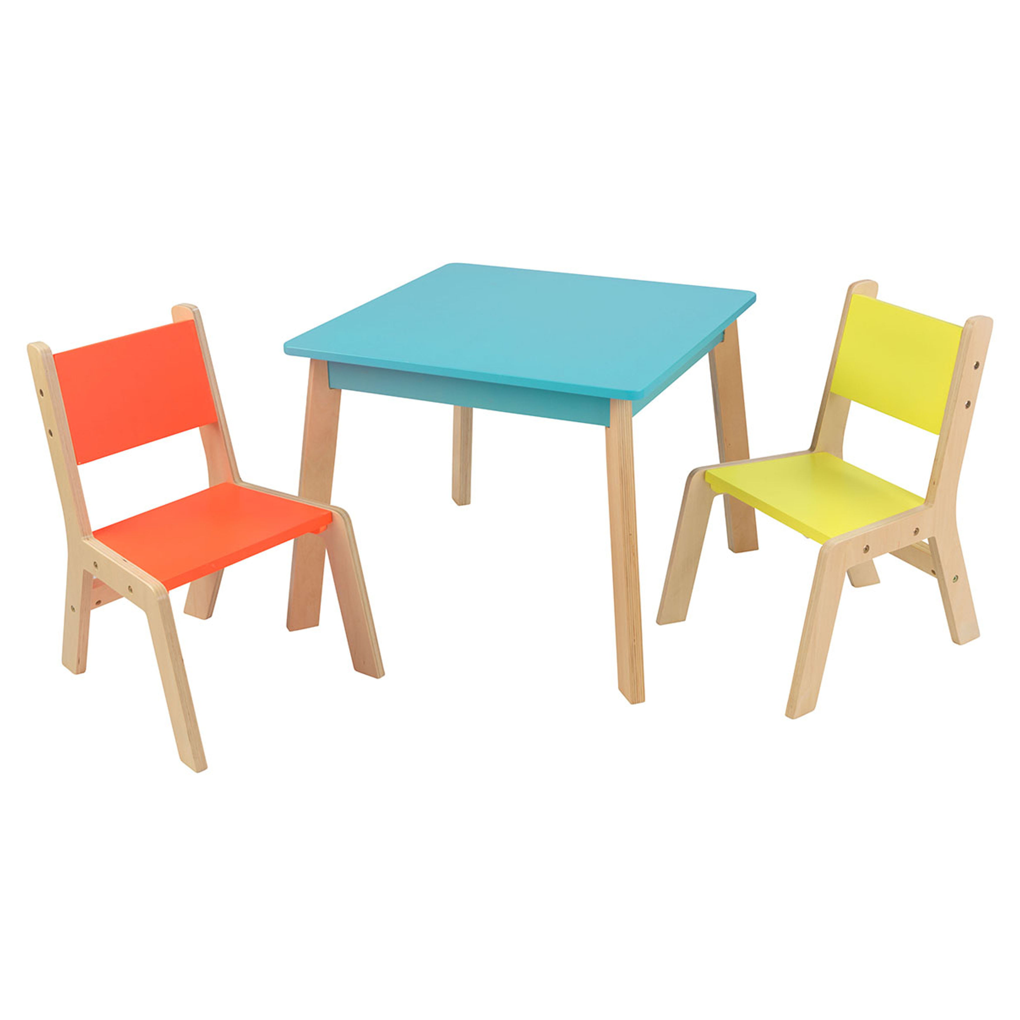 Kidkraft Modern Table 2 Chair Set Highlighter Walmart for The Awesome and Stunning childrens table and chairs set next pertaining to Motivate