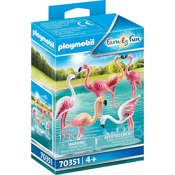 Playmobil , Zoo II / Troupeau de Flamants Roses 70351